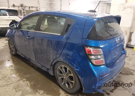 2019 Chevrolet Sonic Lt Auto from USA, damaged, VIN 1G1JD6SB3K4148819